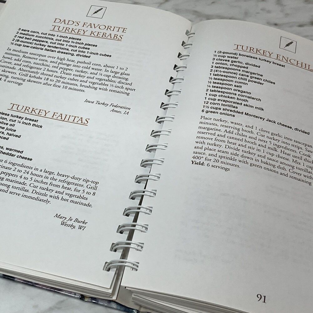 Wild about Turkey Cookbook by National Wild Turkey Federation 1996 Hardcover - Picture 6 of 12